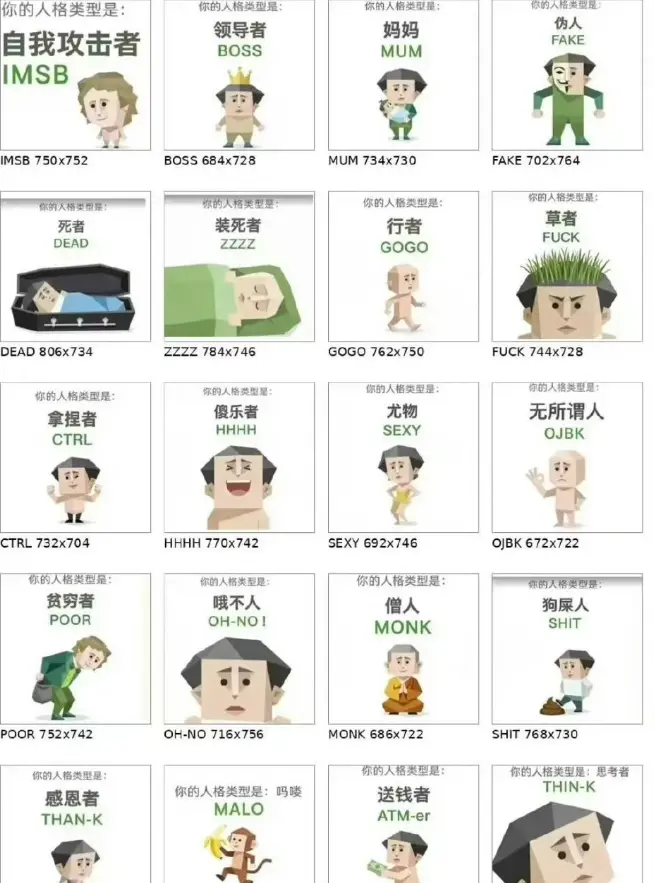 《SBTI测试》相关资源图片