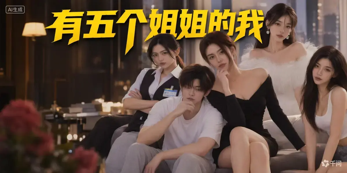 黄果AI漫剧《有五个姐姐的我》全集无雾版高清未删减 - 五个姐姐不同职业短剧完整版 - 免费在线观看无广告资源下载VS影视