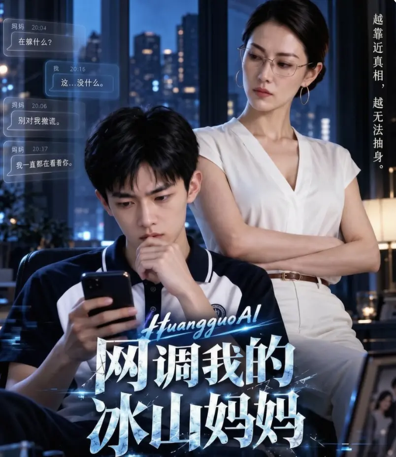 黄果AI短剧《网调我的冰山妈妈》全集无删减-完整版免费观看-科幻刺激AI漫短剧-无广告纯净版在线看